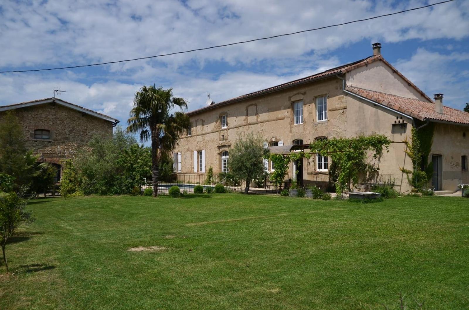 Ferme St Pierre 2 Suites Avec Repas, Piscine, Clim, Cheminee Ou Baignoire Spa Chabeuil Eksteriør billede